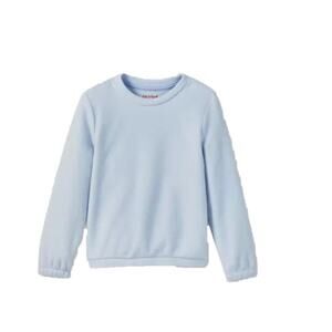 Cat & Jack Girls Crewneck Fleece Sweatshirt Light Blue XL 14/16 NEW